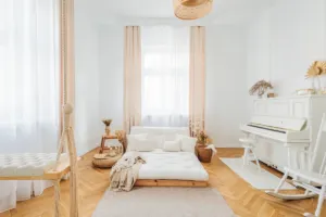 Studio przy Kleparzu — Sala Pokój z Pianinem — studio fotograficzne Kraków